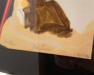 Ann Barbieri Serigraph.  Signed, limited edition.