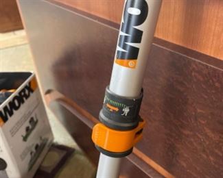 20V Worx Turbine Leaf Blower/Vac Command Feed Trimmer TriVac 2 Batteries 1 Charger C1739 $120