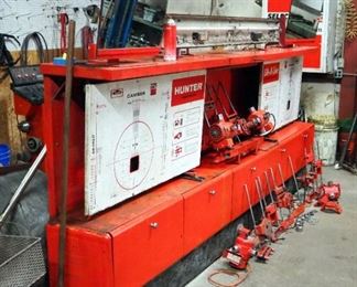 Hunter Lite-A-Line Precision Wheel Alignment Center With Extra Heads, Accessories And Balls