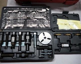Mastercool Inc AC Clutch Hub Puller And Installer Kit, In Carrying Case, And Mastercool Inc Deluxe Orifice Tube Service Kit