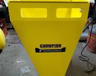 Champion 3" Chipper Shredder Hopper