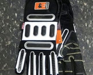 K & E Safety Hi-Performance Hybrid Work Gloves, Size XXL, New With Tag