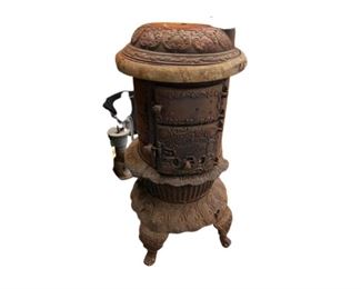 Wrought Iron Potbelly Stove