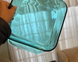 Teal Pyrex
