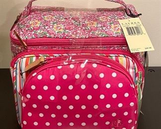 Item 174:  Ralph Lauren (NWT) Cosmetic Bags:  $24
