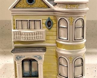 Item 220:  Otagiri 1979 Cookie Jar with Original Sticker - 10":  $28