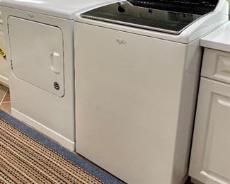 Item 226:  Whirlpool Cabrio Washer (Electric):  $395          Item 227:  Whirlpool Cabrio Dryer (Electric):  $395