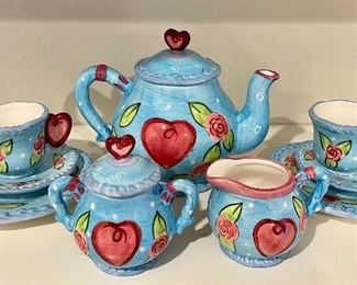 Item 155:  Child's Tea Set:  $14