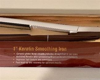 Item 176:  Ion 1" Keratin Smoothing Iron:  $18
