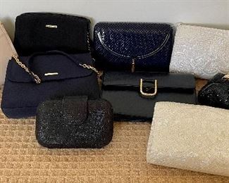 Item 175:  Assorted Evening Bags!  Cute lot featuring 9 bags:  $38