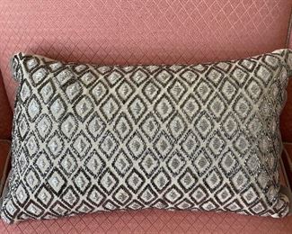 Item 190:  Beaded Pillow:  $18
