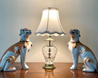 Item 70:  Italian Staffordshire Style Scary Dogs - 10":  $125 for pair