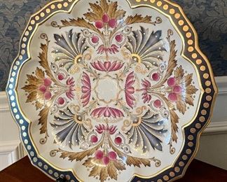 Item 98:  Large Decorative Plate - 17":  $48