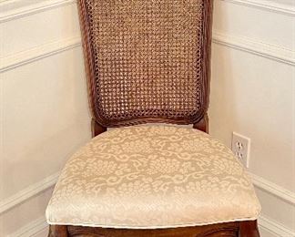 detail on dining chairs