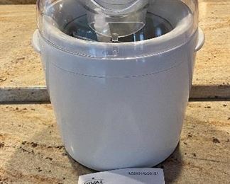 Item 216:  Rival Ice Cream Maker: $28