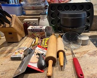 Assorted Kitchen Gadgets!  All priced at the sale - Saturday, April 9th & Sunday, April 10th.
