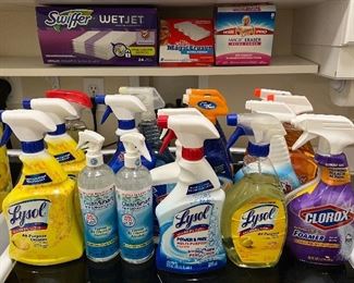 We have a plethora of cleaning products for your Spring cleaning needs!  All priced at the sale.