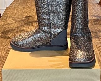 Item 248:  Ugg Classic Tall Glitter (size 9):  $85