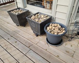 Outdoor pots