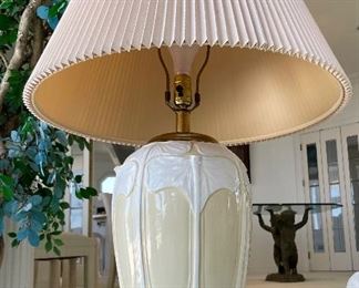 19_____ $60 
Art Nouveau Lamp 34T x 22W
