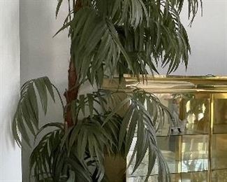 23_____ $150 
Palm tree faux plant 11T