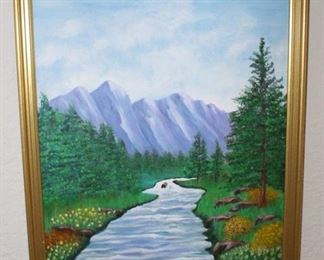 Original painting by L. Lisantano.