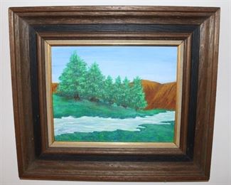 Original painting by L. Lisantano.