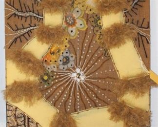 Original textile art piece.