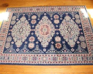 Entry foyer area rug.