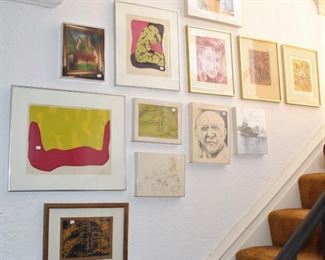 Lots of original art work.  Fun stuff!