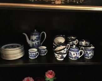 Tea Set, Ironstone Ware made in Occupied Japan