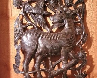 Metal Oriental Animal Art