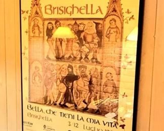 Framed Poster "Feste Mediovali Brisighella
