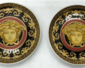 VERSACE Medusa Small Trinket Plates
