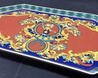 ROSENTHAL VERSACE Le Roi Soleil Porcelain Platter
