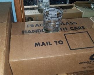 vintage glassware, new