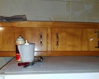 pine storage cabinet