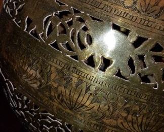 double sided fireplace fan, very heavy