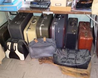 Lots of luggage