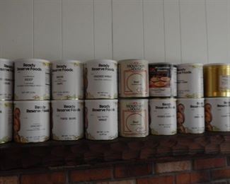 Several Emergency prep food containers. Good thru 2032