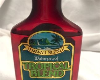 Swing into summer with this 1980s tanning wonder. Almost a full bottle too. SPF pfffff