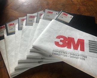 Never used Floppy Diskettes.