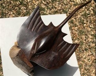 Great ironwood carving.