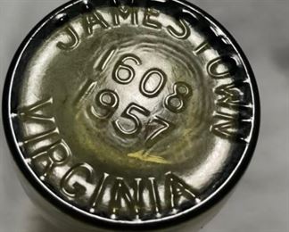 350th commemorative bottle Jamestown Virginia.