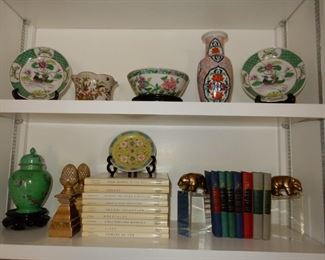 Assortment of decorative items