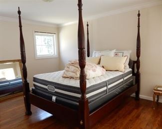Beautiful 4-Poster Bed..Client said they think it's Ralph Lauren!