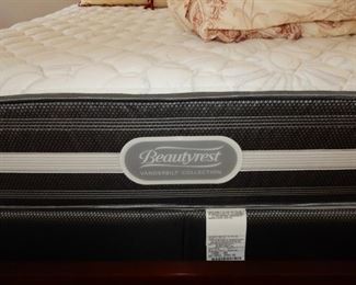 Spotless Beautyrest Queen Mattress Set..I thought it was new but it actually was slept on. It was, however,  thickly covered and protected. 