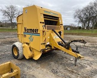 vermeer round baler
