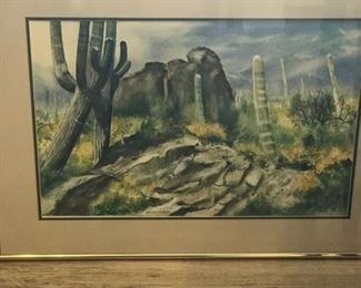 Beautiful water color by ELROY VOLM 95