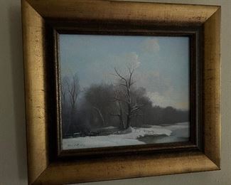 Oil on Canvas Painting by Ron Williams